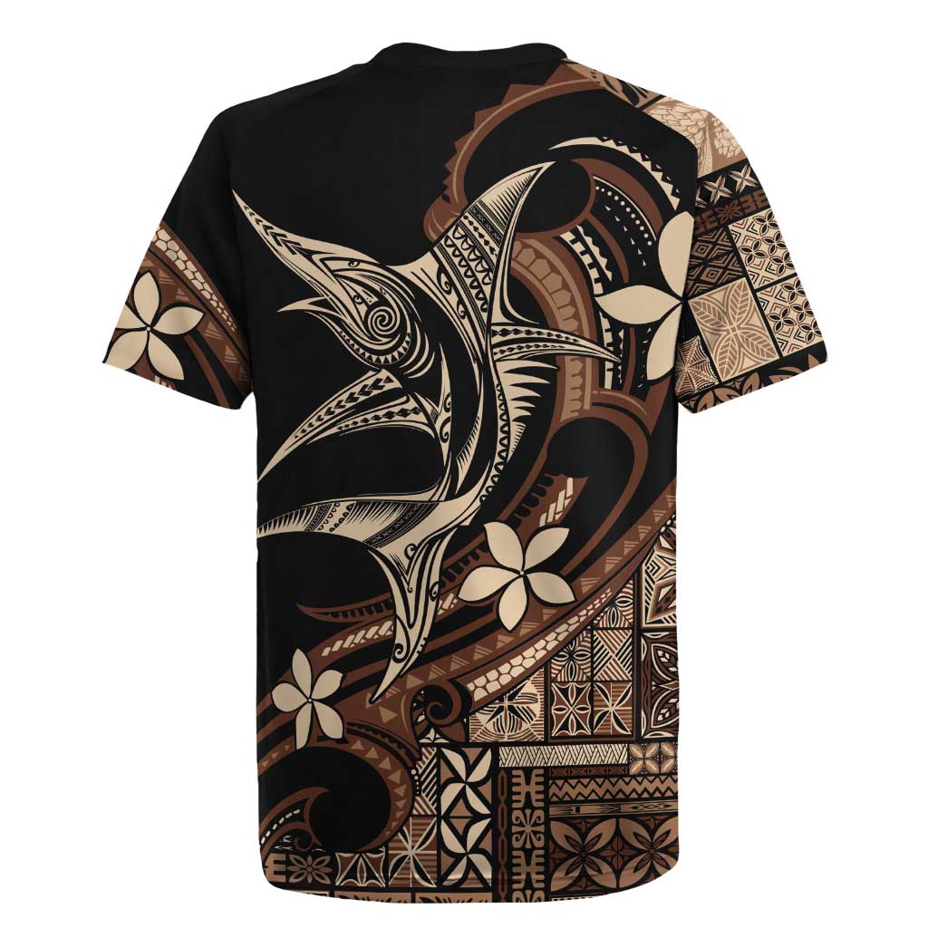 Samoa Manuia le Aso Tuto'atasi Rugby Jersey Siapo Mamanu Mix Tatau Marlin