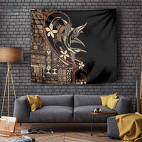 Samoa Manuia le Aso Tuto'atasi Tapestry Siapo Mamanu Mix Tatau Marlin