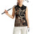 Samoa Manuia le Aso Tuto'atasi Women Sleeveless Polo Shirt Siapo Mamanu Mix Tatau Marlin