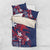 Samoa Manuia le Aso Tuto'atasi Bedding Set Siapo Mamanu Mix Tatau Marlin - Flag Color