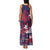 Samoa Manuia le Aso Tuto'atasi Family Matching Tank Maxi Dress and Hawaiian Shirt Siapo Mamanu Mix Tatau Marlin - Flag Color