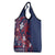 Samoa Manuia le Aso Tuto'atasi Grocery Bag Siapo Mamanu Mix Tatau Marlin - Flag Color
