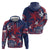 Samoa Manuia le Aso Tuto'atasi Hoodie Siapo Mamanu Mix Tatau Marlin - Flag Color