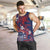 Samoa Manuia le Aso Tuto'atasi Men Tank Top Siapo Mamanu Mix Tatau Marlin - Flag Color