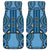 Bula Fiji Vintage Car Mats Prussian Blue Masi Motifs