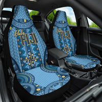 Bula Fiji Vintage Car Seat Cover Prussian Blue Masi Motifs