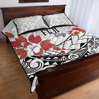 Bula Fiji Day Quilt Bed Set Tagimaucia on Masi Pattern