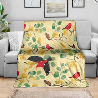 Aloha Hawaii Blanket I'iwi on Mamane Pastel Cream