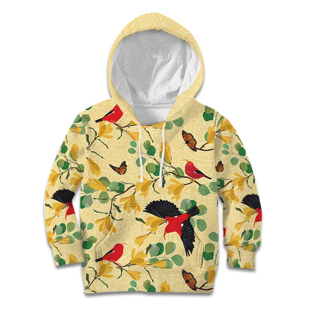 Aloha Hawaii Kid Hoodie I'iwi on Mamane Pastel Cream