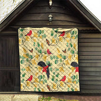 Aloha Hawaii Quilt I'iwi on Mamane Pastel Cream LT7 - Polynesian Pride