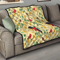 Aloha Hawaii Quilt I'iwi on Mamane Pastel Cream LT7 - Polynesian Pride