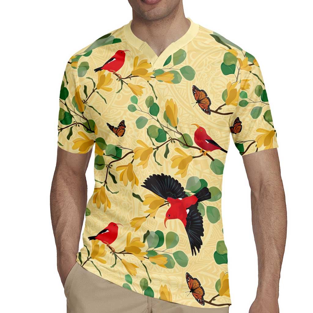 Aloha Hawaii Rugby Jersey I'iwi on Mamane Pastel Cream