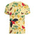 Aloha Hawaii Women V-Neck T-Shirt I'iwi on Mamane Pastel Cream