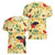 Aloha Hawaii Women V-Neck T-Shirt I'iwi on Mamane Pastel Cream