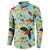 Aloha Hawaii Button Sweatshirt I'iwi on Mamane Pastel Turquoise