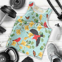 Aloha Hawaii Men Tank Top I'iwi on Mamane Pastel Turquoise LT7 - Polynesian Pride