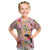 Aloha Hawaii Kid T Shirt I'iwi on Mamane Pastel Pink