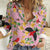 Aloha Hawaii Women Casual Shirt I'iwi on Mamane Pastel Pink
