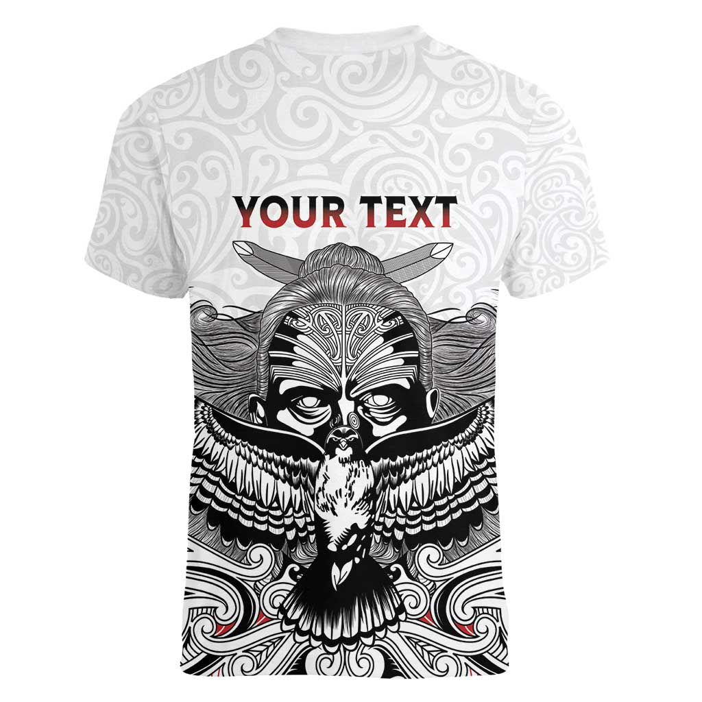 Aotearoa Personalized Women V-Neck T-Shirt Proud To Be Maori