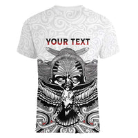 Aotearoa Personalized Women V-Neck T-Shirt Proud To Be Maori