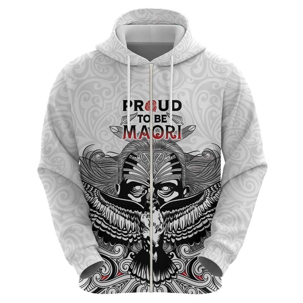 Aotearoa Personalized Zip Hoodie Proud To Be Maori LT7 - Polynesian Pride
