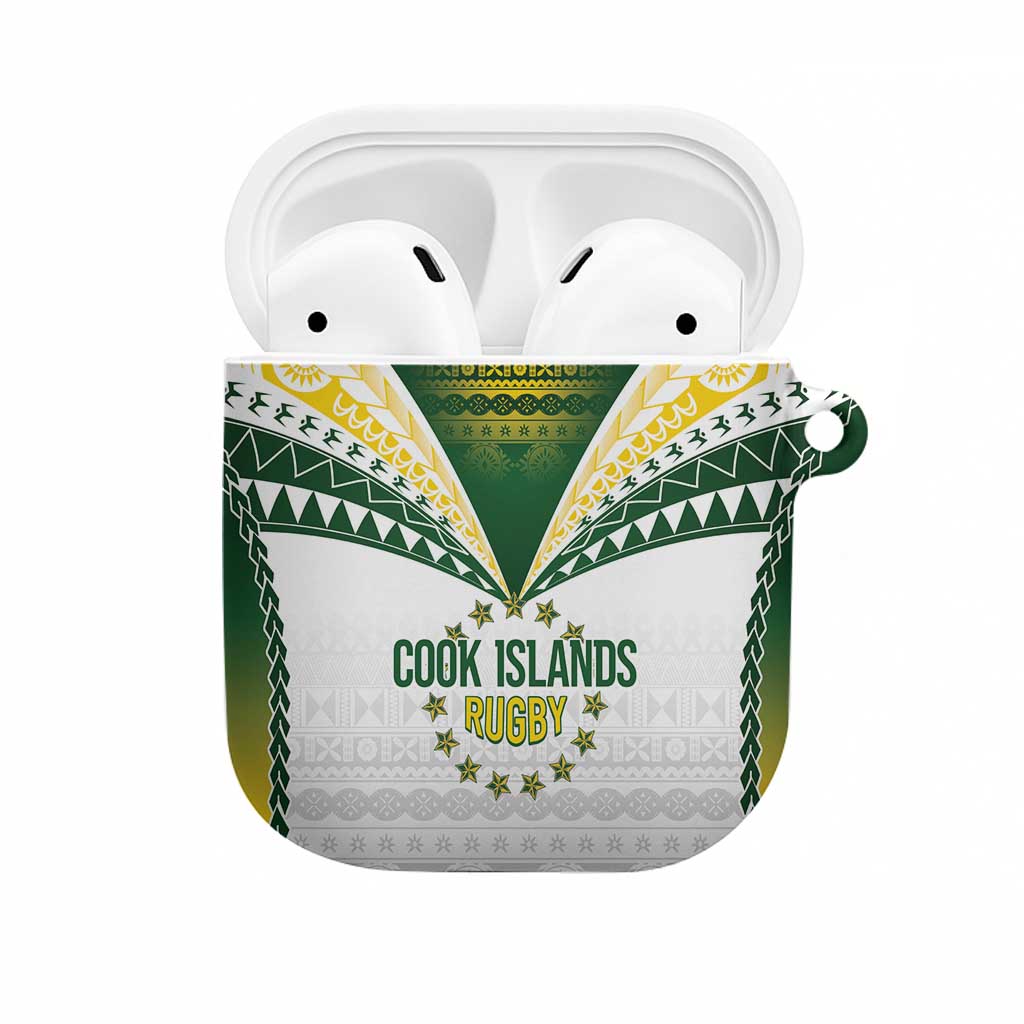Cook Islands Rugby AirPods Case Kuki's Aitu Champions - Polynesian Pride