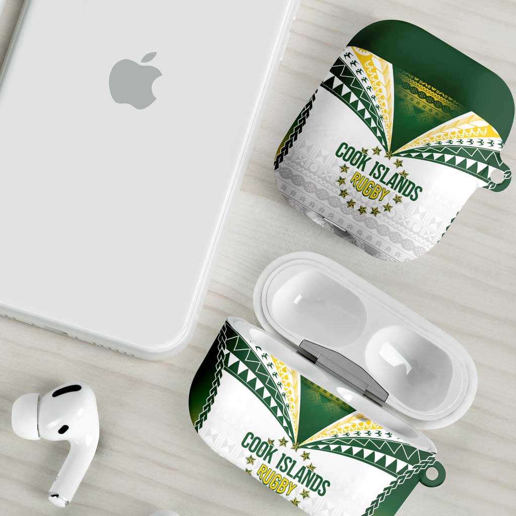 Cook Islands Rugby AirPods Case Kuki's Aitu Champions - Polynesian Pride