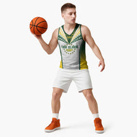 Cook Islands Rugby Custom Basketball Jersey Kuki's Aitu Champions - Polynesian Pride