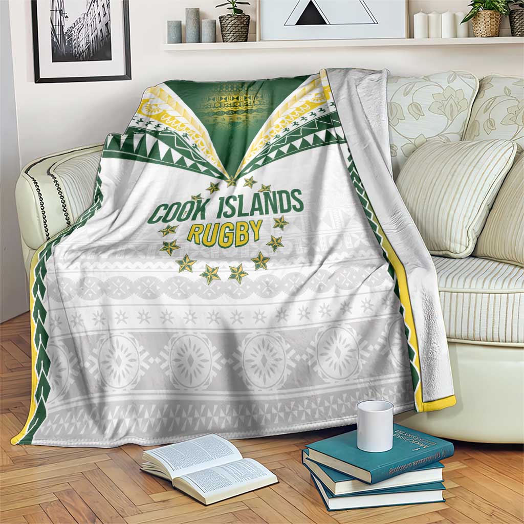Cook Islands Rugby Blanket Kuki's Aitu Champions - Polynesian Pride