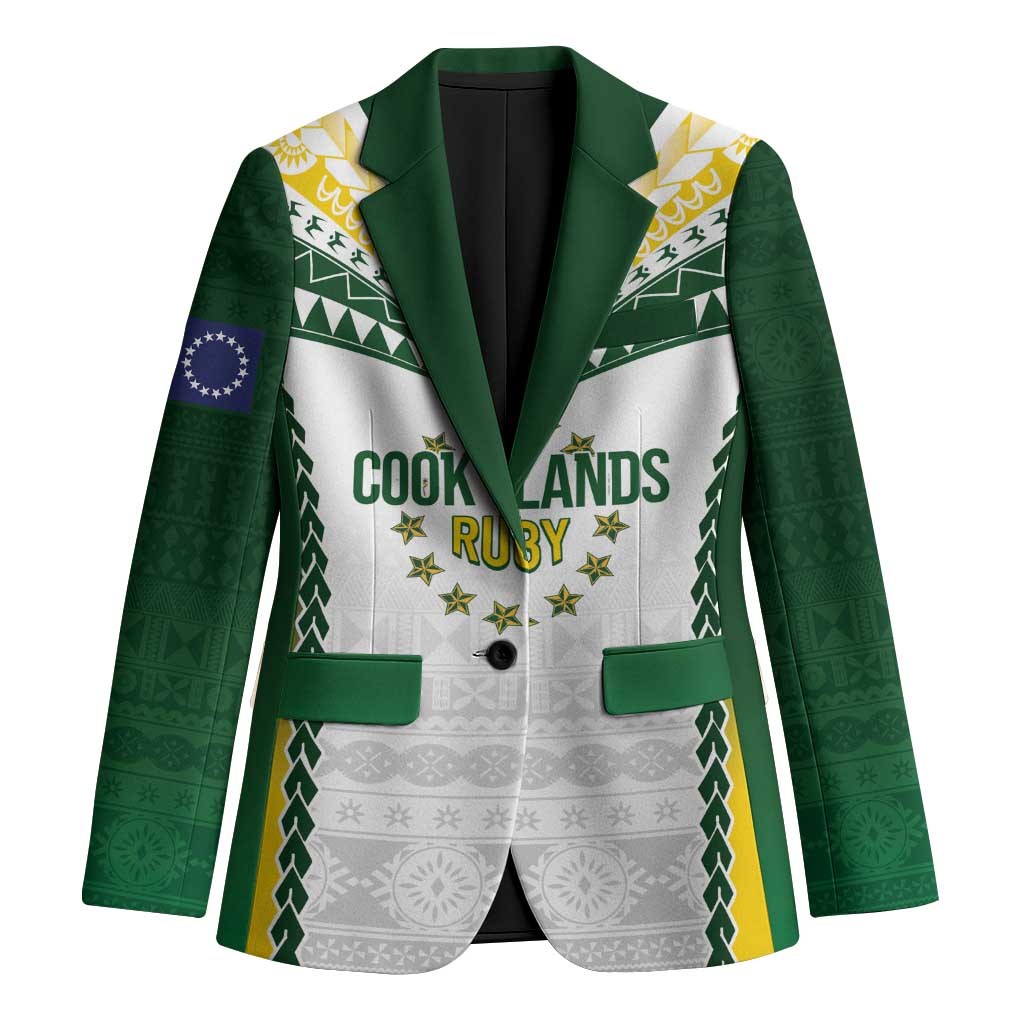 Cook Islands Rugby Custom Blazer Kuki's Aitu Champions - Polynesian Pride