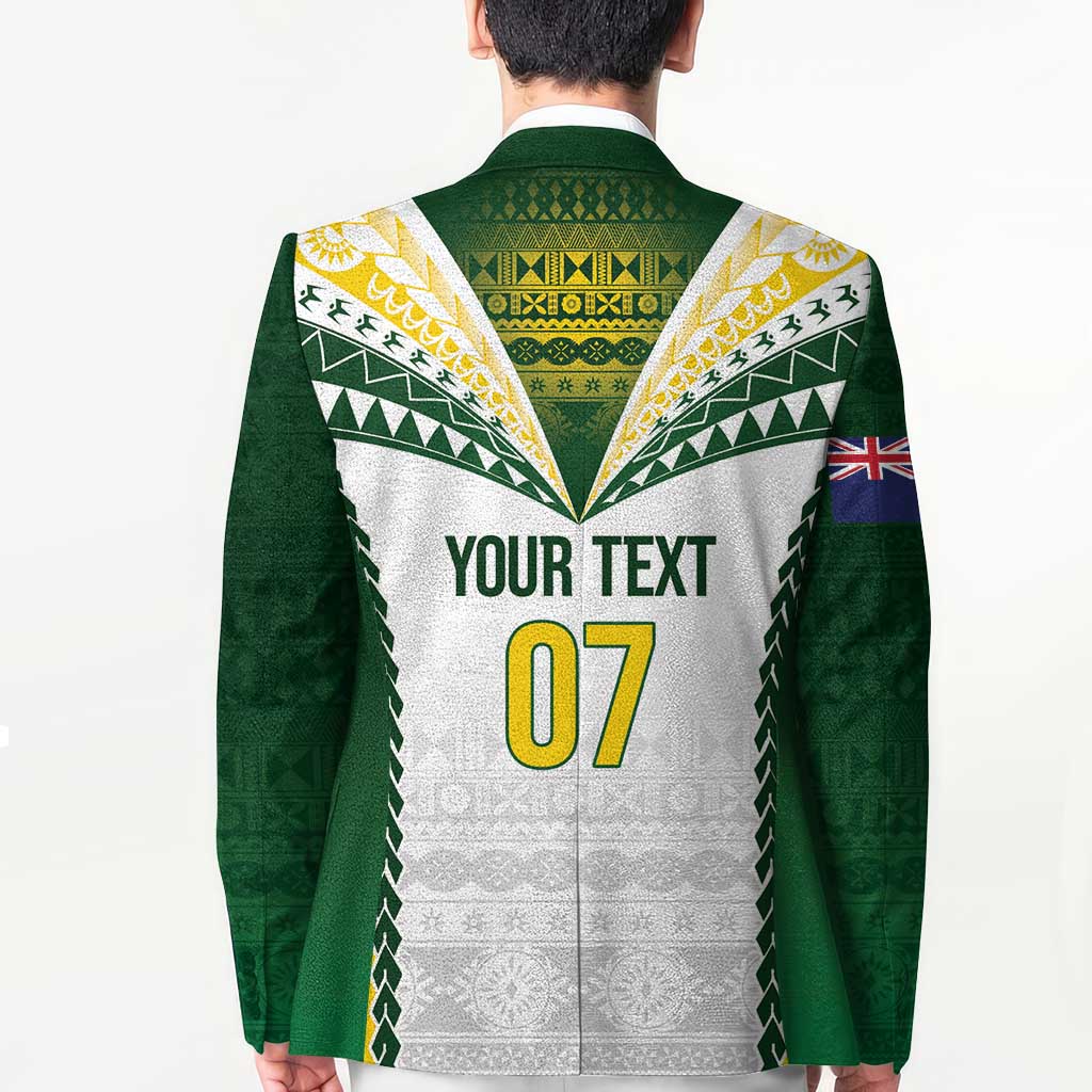 Cook Islands Rugby Custom Blazer Kuki's Aitu Champions - Polynesian Pride