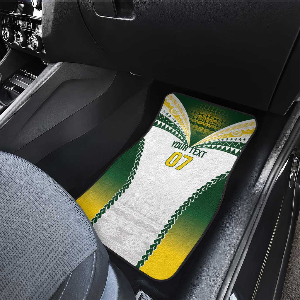 Cook Islands Rugby Custom Car Mats Kuki's Aitu Champions - Polynesian Pride