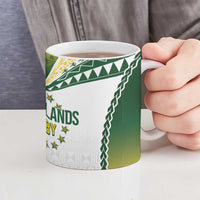 Cook Islands Rugby Ceramic Mug Kuki's Aitu Champions - Polynesian Pride