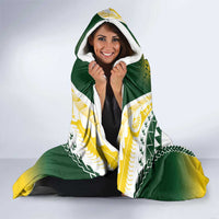 Cook Islands Rugby Hooded Blanket Kuki's Aitu Champions - Polynesian Pride
