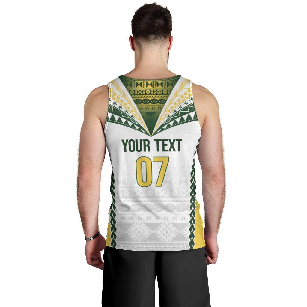 Cook Islands Rugby Custom Men Tank Top Kuki's Aitu Champions - Polynesian Pride
