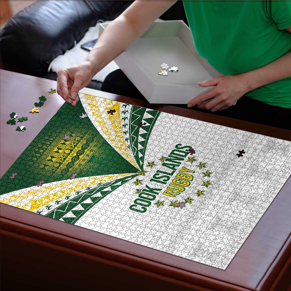 Cook Islands Rugby Puzzle Kuki's Aitu Champions - Polynesian Pride