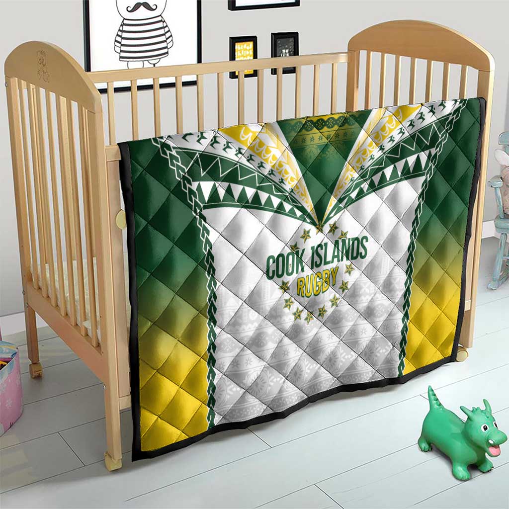 Cook Islands Rugby Quilt Kuki's Aitu Champions - Polynesian Pride