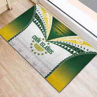 Cook Islands Rugby Rubber Doormat Kuki's Aitu Champions - Polynesian Pride