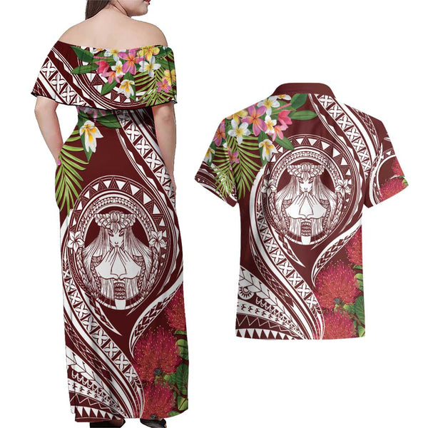 Ohia Lehua Print Hawaiian Shirt