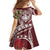 Aloha Hawaii Big Island Family Matching Summer Maxi Dress and Hawaiian Shirt Ohia Lehua Wahine
