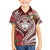 Aloha Hawaii Big Island Family Matching Summer Maxi Dress and Hawaiian Shirt Ohia Lehua Wahine