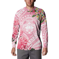 Aloha Hawaii Maui Button Sweatshirt Goddess Lokelani Rose