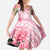Aloha Hawaii Maui Family Matching Off Shoulder Maxi Dress and Hawaiian Shirt Goddess Lokelani Rose
