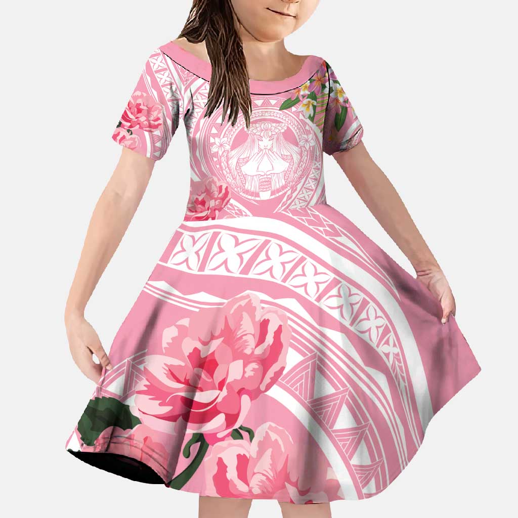 Aloha Hawaii Maui Family Matching Tank Maxi Dress and Hawaiian Shirt Goddess Lokelani Rose