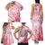 Aloha Hawaii Maui Family Matching Tank Maxi Dress and Hawaiian Shirt Goddess Lokelani Rose