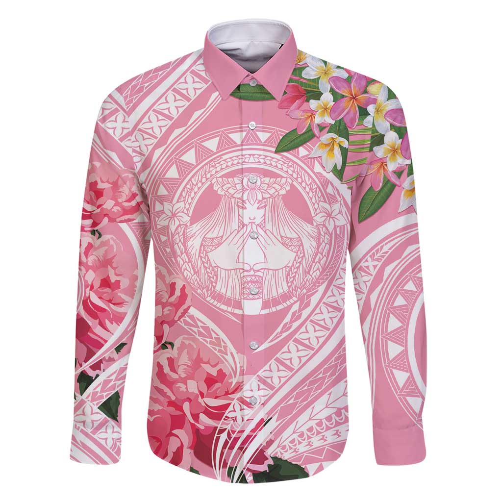 Aloha Hawaii Maui Family Matching Tank Maxi Dress and Hawaiian Shirt Goddess Lokelani Rose