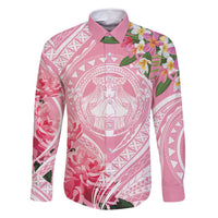 Aloha Hawaii Maui Family Matching Tank Maxi Dress and Hawaiian Shirt Goddess Lokelani Rose