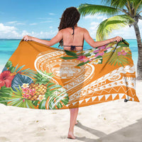 Aloha Hawaii Lanai Sarong Frangipani Mix Pineapple