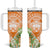 Aloha Hawaii Lanai Tumbler With Handle Frangipani Mix Pineapple