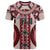 Bula Fiji Vintage T Shirt Scarlet Masi Motifs